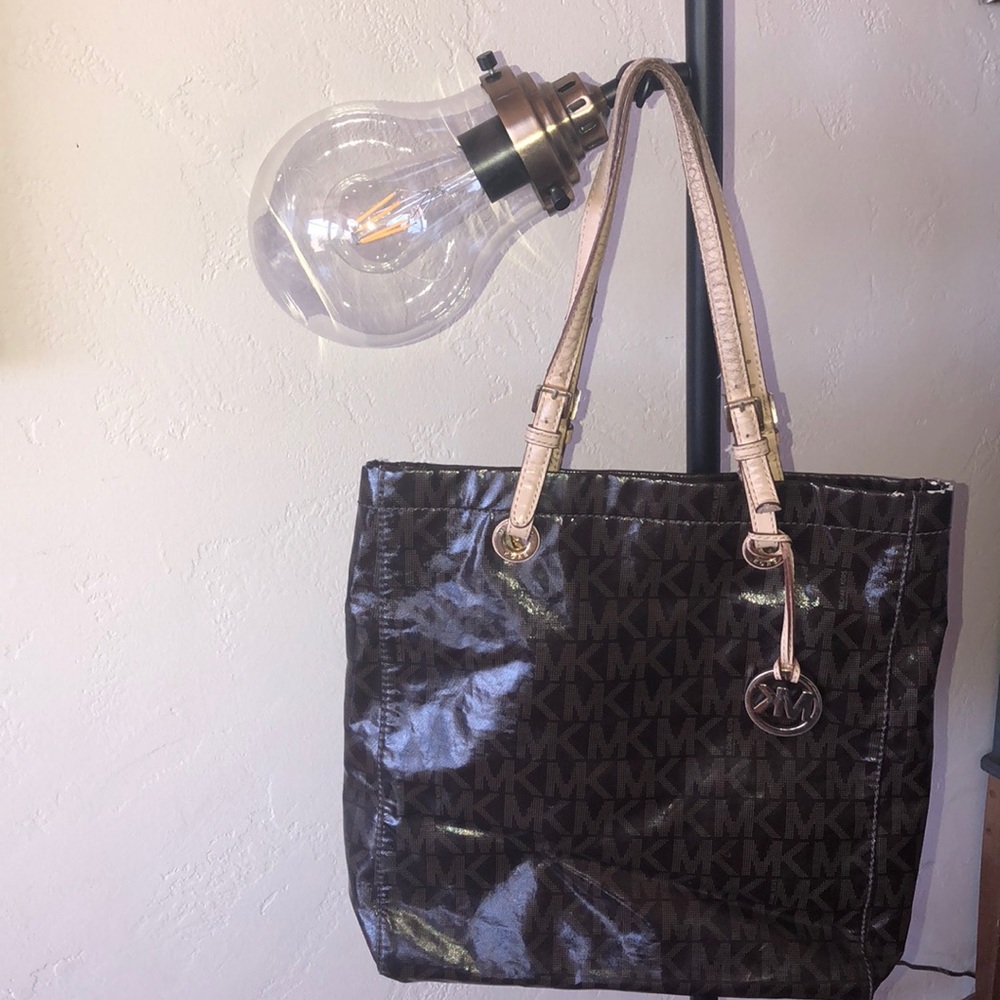 Michael Kors Signature Logo Large Tote